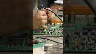 Industrial Electronics Distributor Expert Repairs in Action #industrialelectronics #electronics