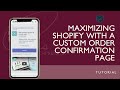 Maximizing Shopify: Reconvert
