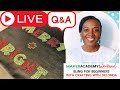 LIVE Q &amp; A - Bling for Beginners