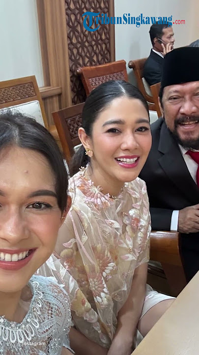 Potret Nana Mirdad dan Naysilla Mirdad Dampingi Jamal Mirdad Dilantik Anggota DPR RI PAW!