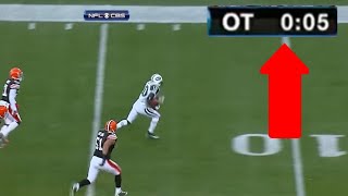 NFL Games That ALMOST Ended In A Tie - Compilation