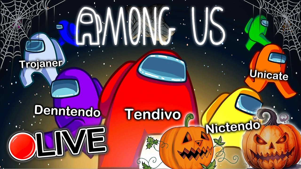 🔴 LIVE: HALLOWEEN SPECIAL | Abschlachtung in AMONG US mit der Community!