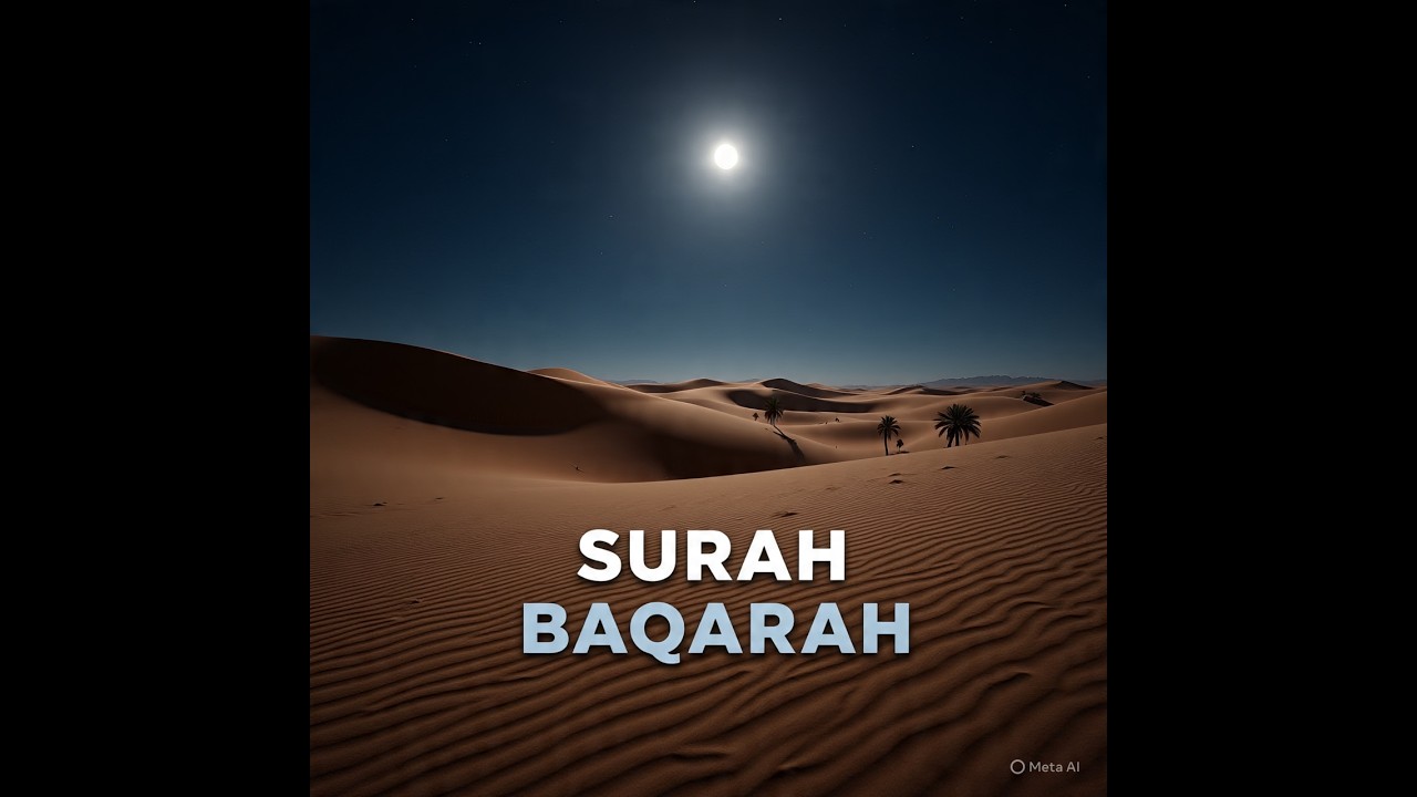 Surah Al-Baqarah - for 3 Days - Shaytan Flees from Your House - Full Recitation - Waqas Bin Shams