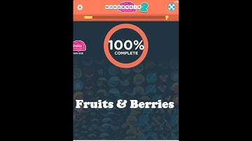 Wordbrain 2 Fruits & Berries Answers