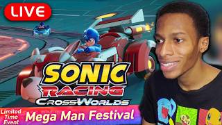 Sonic Racing Crossworlds Mega Man Festival | Live Stream