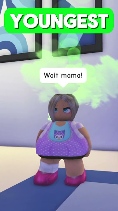 When YOUNGER sibling is the FAVORITE… 😭💀 #adoptme #roblox #robloxshorts