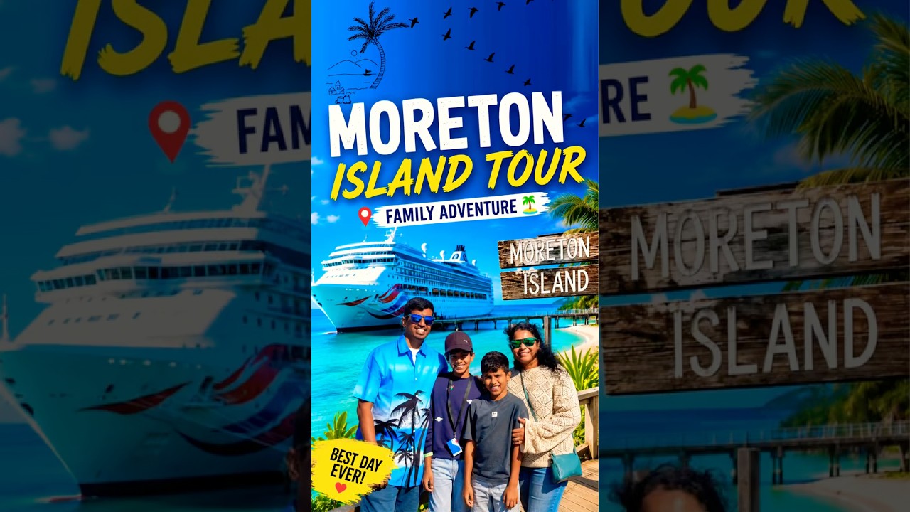 MORETON ISLAND TOUR 🏝️ | Carnival Cruise Adventure – Part 02!