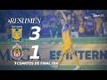 TIGRES 3-1 CHIVAS | Tigres pegó primero en los Cuartos de Final | Con México C26