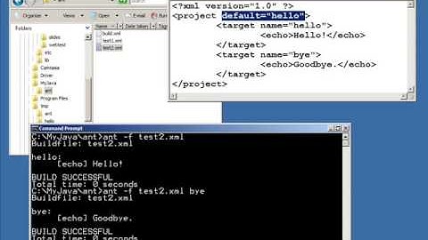 Video Training  Using Apache ANT for building Java Projects