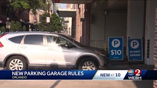 Orlando rolls out new rules for city-owned garages