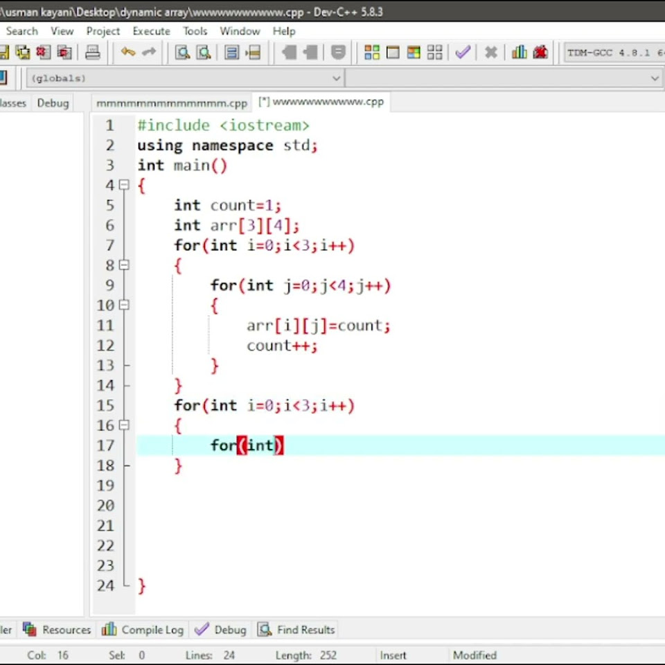 Two-dimensional Arrays Step-by-Step illustrations #java #c++ - YouTube