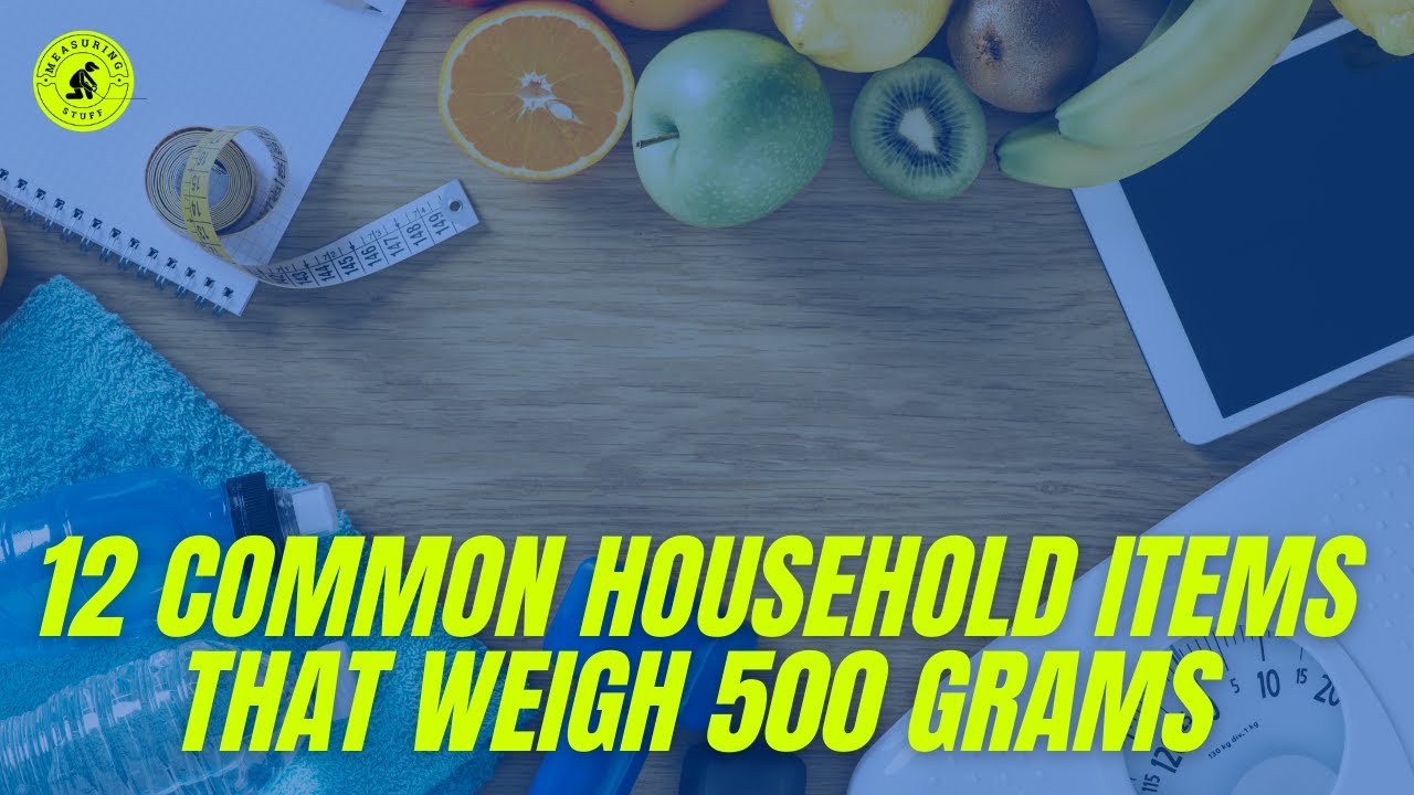 12 Common Things That Weigh 1 Gram