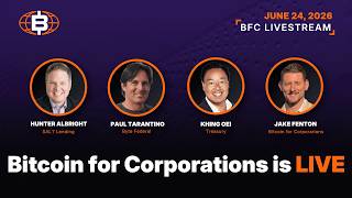 Bitcoin For Corpoations LIVE w/ SALT Lending & Byte Federal