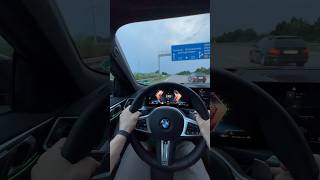 BMW 430i G23 Top Speed Drive on German Autobahn #shorts