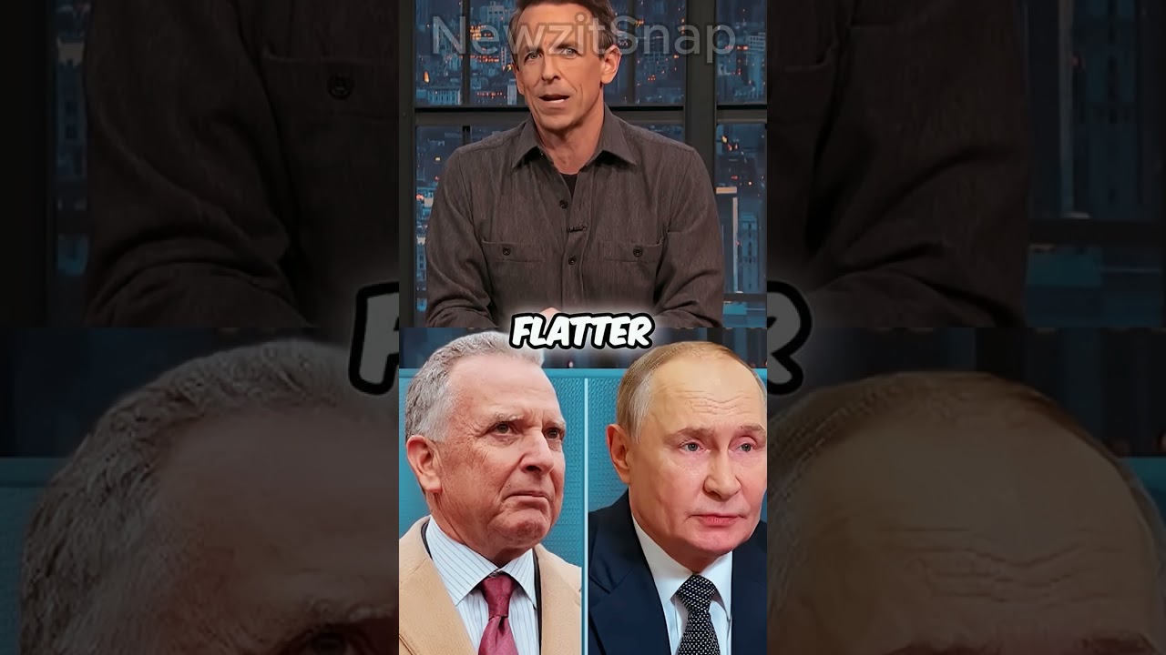 Лижись Трампу, иначе... — Сет Майерс высмеивает советы Виткоффа о Путине.