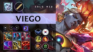 Viego Mid vs Akali - KR Diamond Patch 26.01