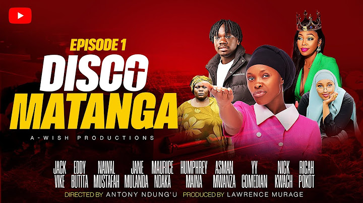 IZIANUNU IS DEAD - DISCO MATANGA (EPISODE 1)
