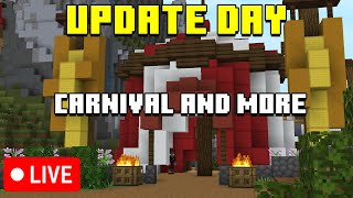Mayor Update On Alpha! Carnival And More | Hypixel Skyblock LIVE