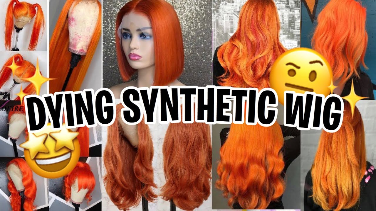 DIY LACE WIG RED COLOR WITH RIT CLOTHING DYE #boldhold 