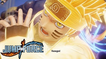 JUMP FORCE NARUTO SIX PATHS GAMEPLAY