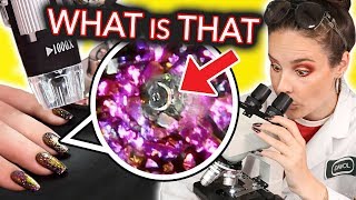Nails Under a Microscope (what's in my nail polish?!?)