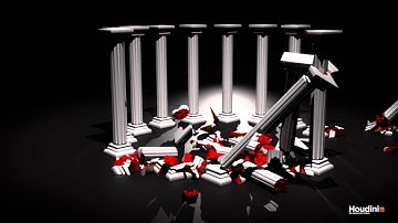 Columns - my first Houdini animation