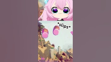 Chibidoki FALLS in PEAK #shorts #chibidoki #vtuber