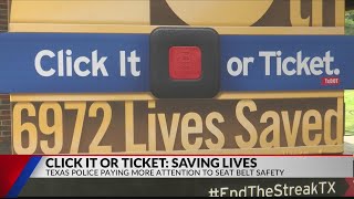 East Texas law enforces seat belt safety with Click It or Ticket campaign