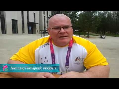 Samsung Blogger - Bear - Darren Gardiner, Paralympics 2012