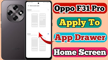 Oppo F31 Pro 5g App Drawer Setting Kaise On Kare // How To App Drawer Setting On Oppo F31 Pro 5g