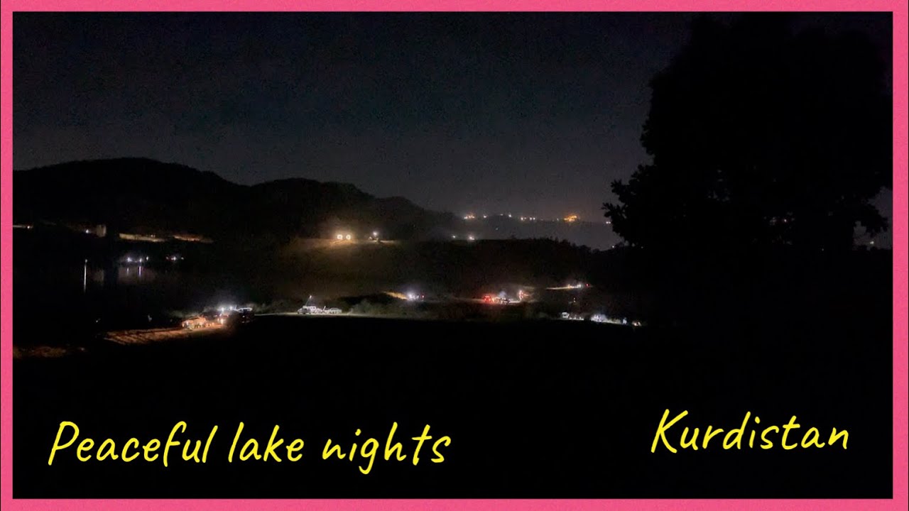 Serenity by the lake, wrapped in the nights embrace #lake #camping 