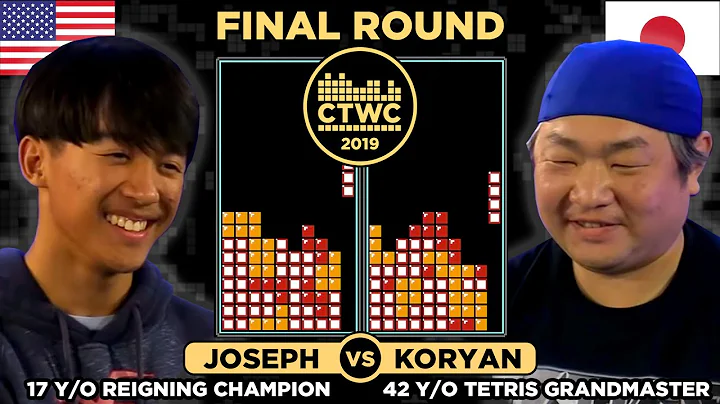 17 y/o REIGNING TETRIS CHAMP vs. 42 y/o GRANDMASTER! - 2019 Classic Tetris FINAL - JOSEPH vs. KORYAN