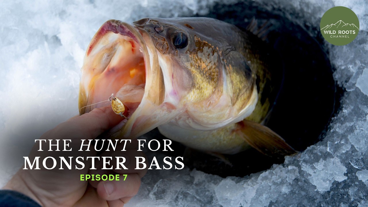 OPPORTUNITY IN ICE: Windows of Bass Fishing Hope | Wild Roots
