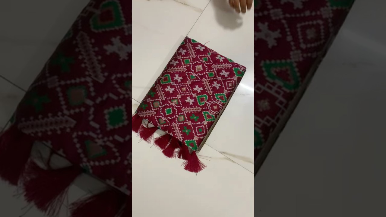 Authentic Kanchivaram Patola Paithani Silk Saree