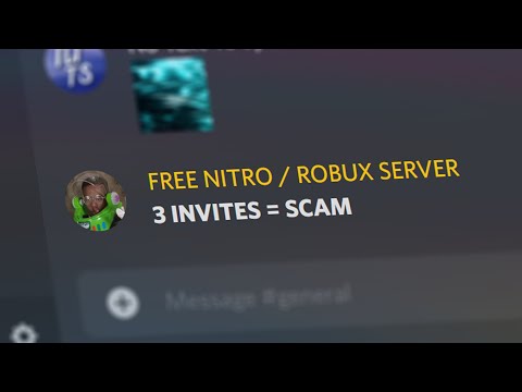 Scam Invite Reward Discord Servers! (Free Robux + Nitro?) 