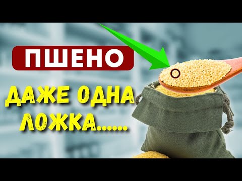 Боль УШЛА, смешал одну ложку пшена с ...... 8 Неизвестных Способа применения ПШЕНА