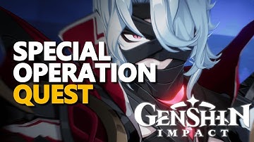 Speciale Operatie QUEST Genshin Impact