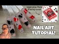 Mickey Playing Card Nail Art Tutorial