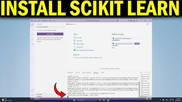 How To Install Scikit Learn in VS Code