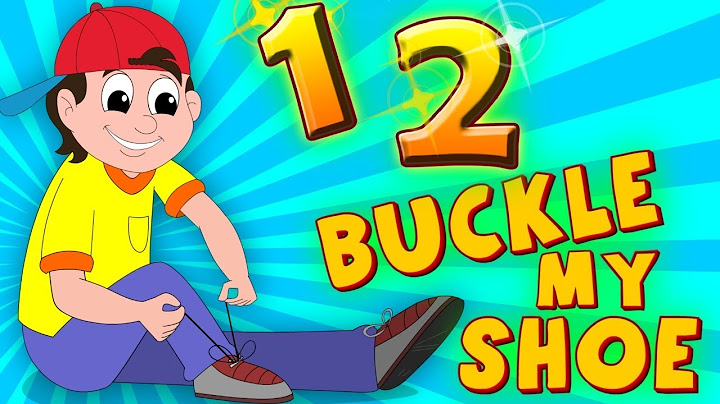 One Two Buckle My Shoe - 123 Counting Song for Kids- Lieecha rhymes