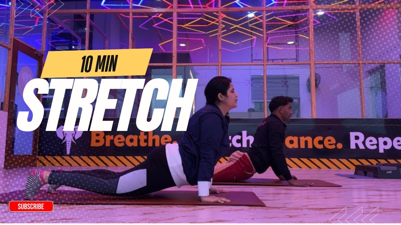10 Min Full Body Stretch - Improve Flexibility & Mobility - YouTube