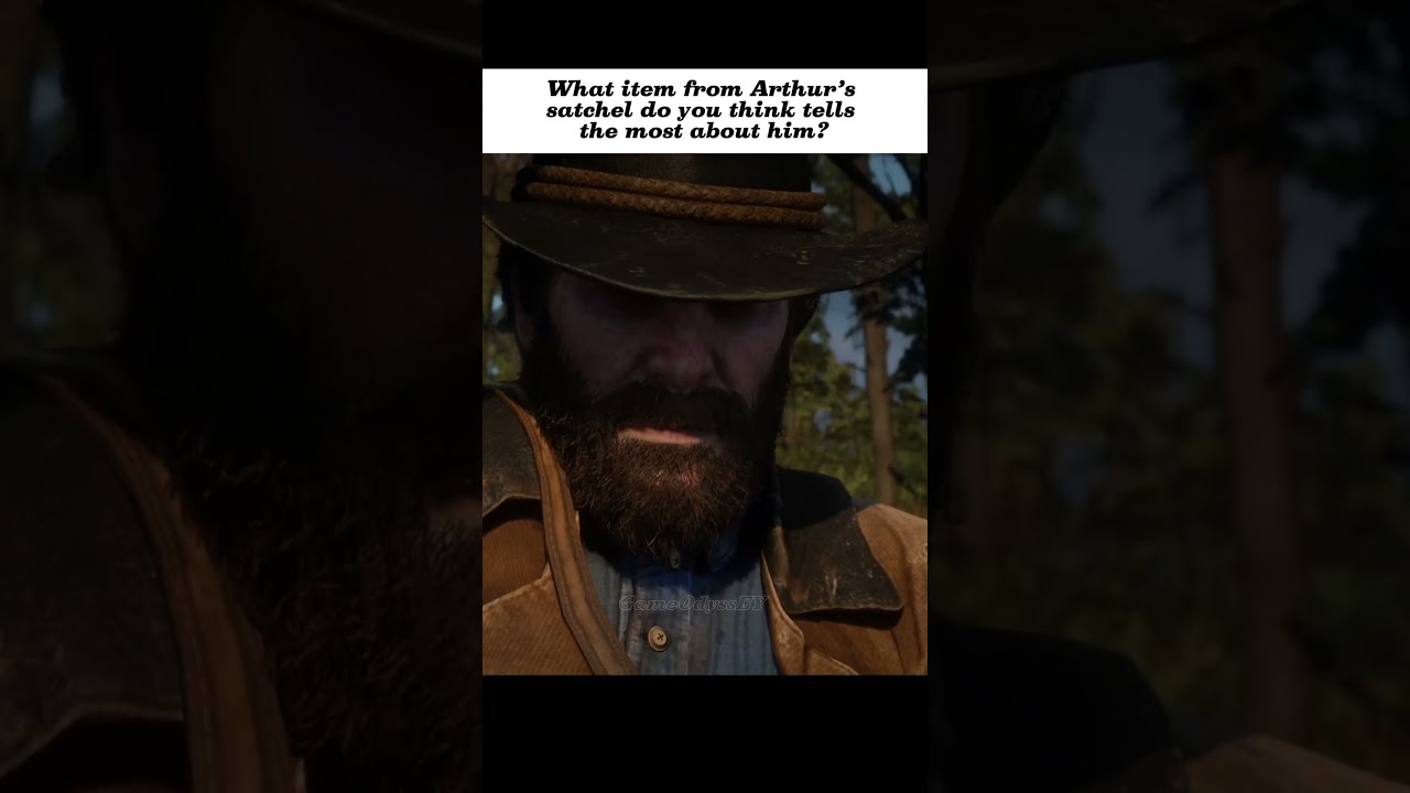 What Item In Arthur S Bag Says Something About Him Rdr2 Arthurmorgan