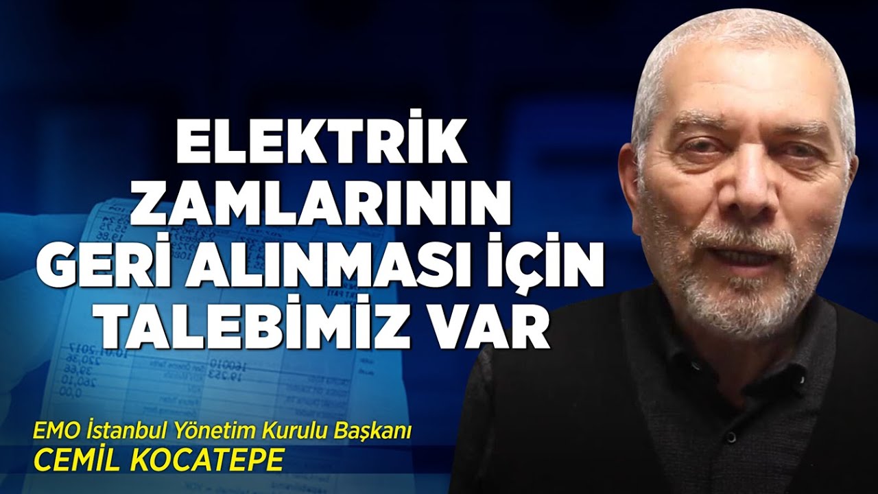 Devlet, Elektrik Faturalarına Destek Sağlıyor mu? | Cemil Kocatepe - YouTube