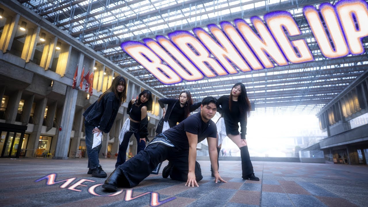 [ONE TAKE | KPOP IN VANCOUVER] MEOVV (미야오) 'BURNING UP' Dance Cover by Queue Up