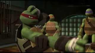 TMNT Epic Turtle Rap Battle of History-Raph VS Leo
