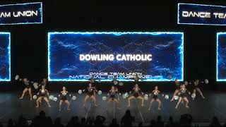 2026 DTU Nationals   DOWLING CATHOLIC   MEDIUM VARSITY POM FINALS