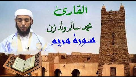 19 سورة مريم للقارئ سالم ولد زين