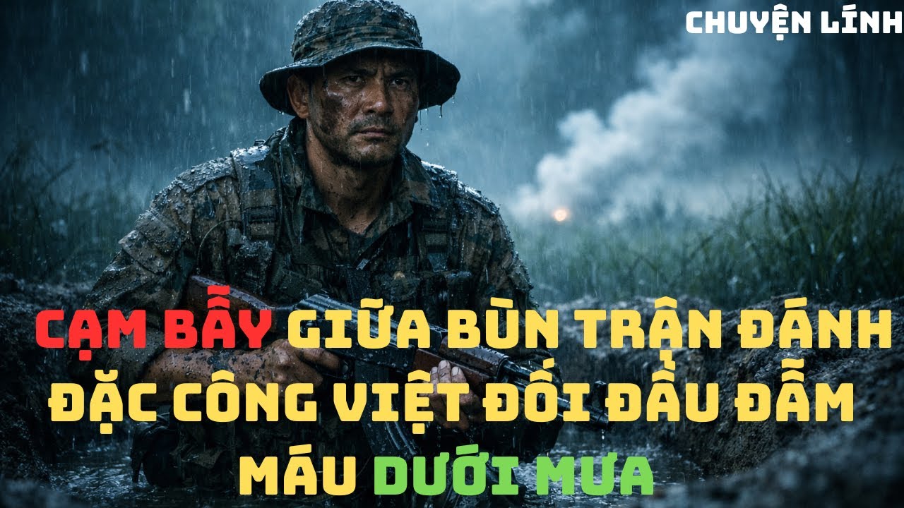 Cạm Bẫy Giữa Bùn Trận Đánh Đẫm Máu Của Đặc Công Việt Trong Mưa..