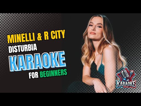 🎤 Minelli x R City - 'Disturbia' HQ Karaoke Original Backing Track for Beginners🔰