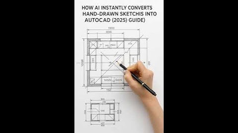 How AI Instantly Converts Hand Drawn Sketches into AutoCAD Drawings 2025 Guide